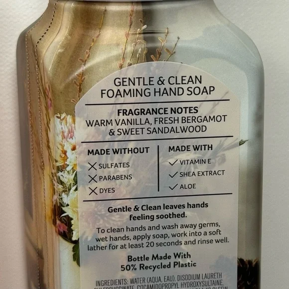 Bath & Body Works Fall Hand Soap Pumpkin Pecan Waffles & Mahogany Vanilla NWT - Picture 5 of 5